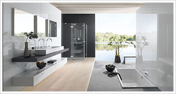 Komplett-Badsanierung In einem herrlichen Bad mit Stil und Atmosphäre ist der Genuss der Körperpflege, entspannendes Duschen oder gar das wonnige Gefühl in der Badewanne oder im Whirpool zu liegen gleich ungemein höher.